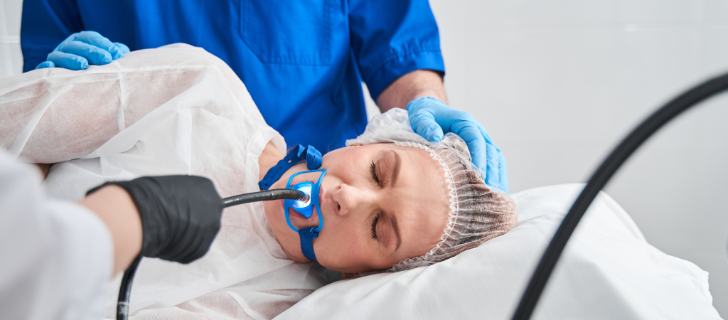 Gastroscopia con sedación