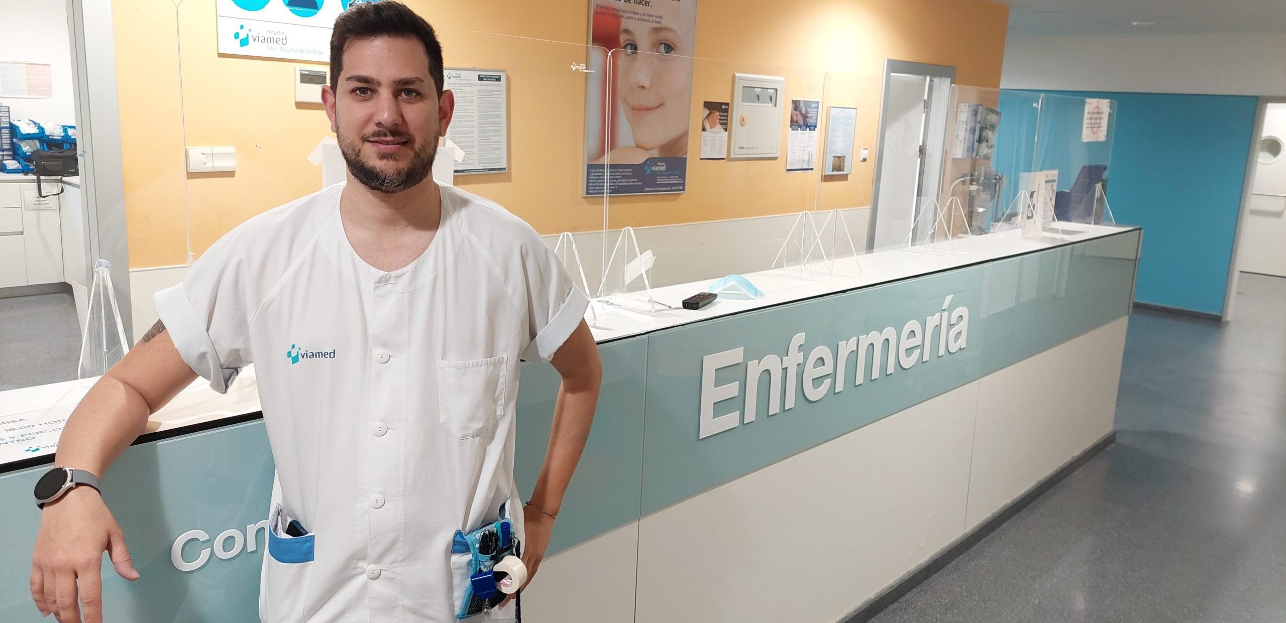 Hoy conocemos a Rafael Rodríguez Díaz, Auxiliar de enfermería