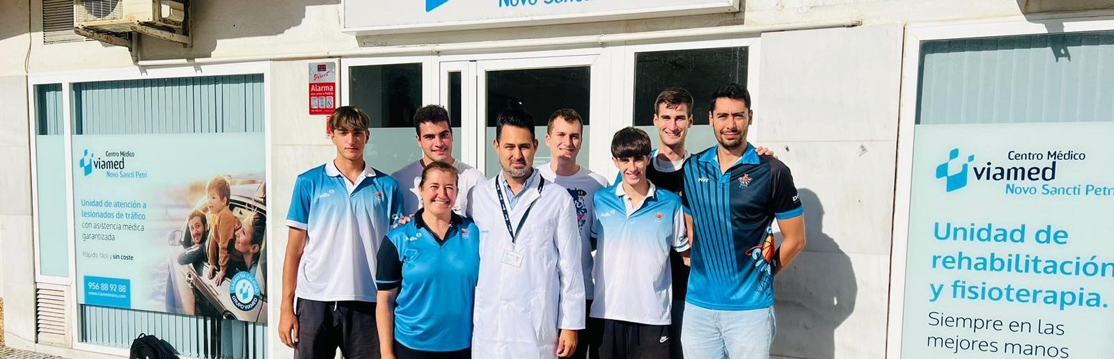 Viamed Cádiz colabora con el Club de Baloncesto CIMBIS