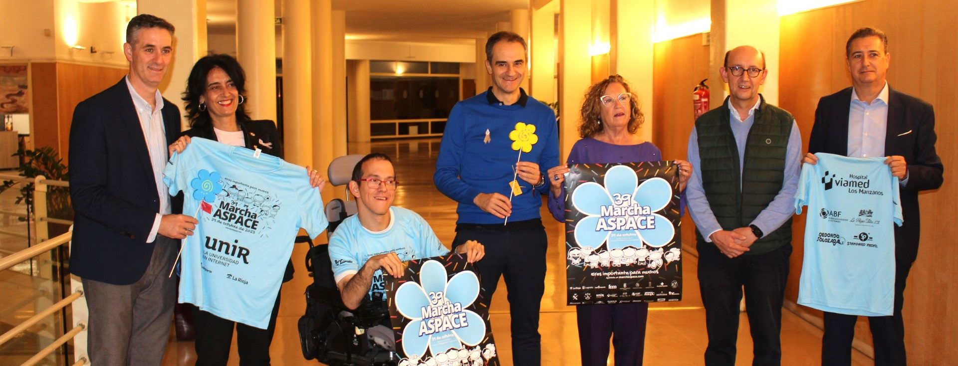 Viamed Los Manzanos: Patrocinadores Principales de la Marcha Aspace 2023