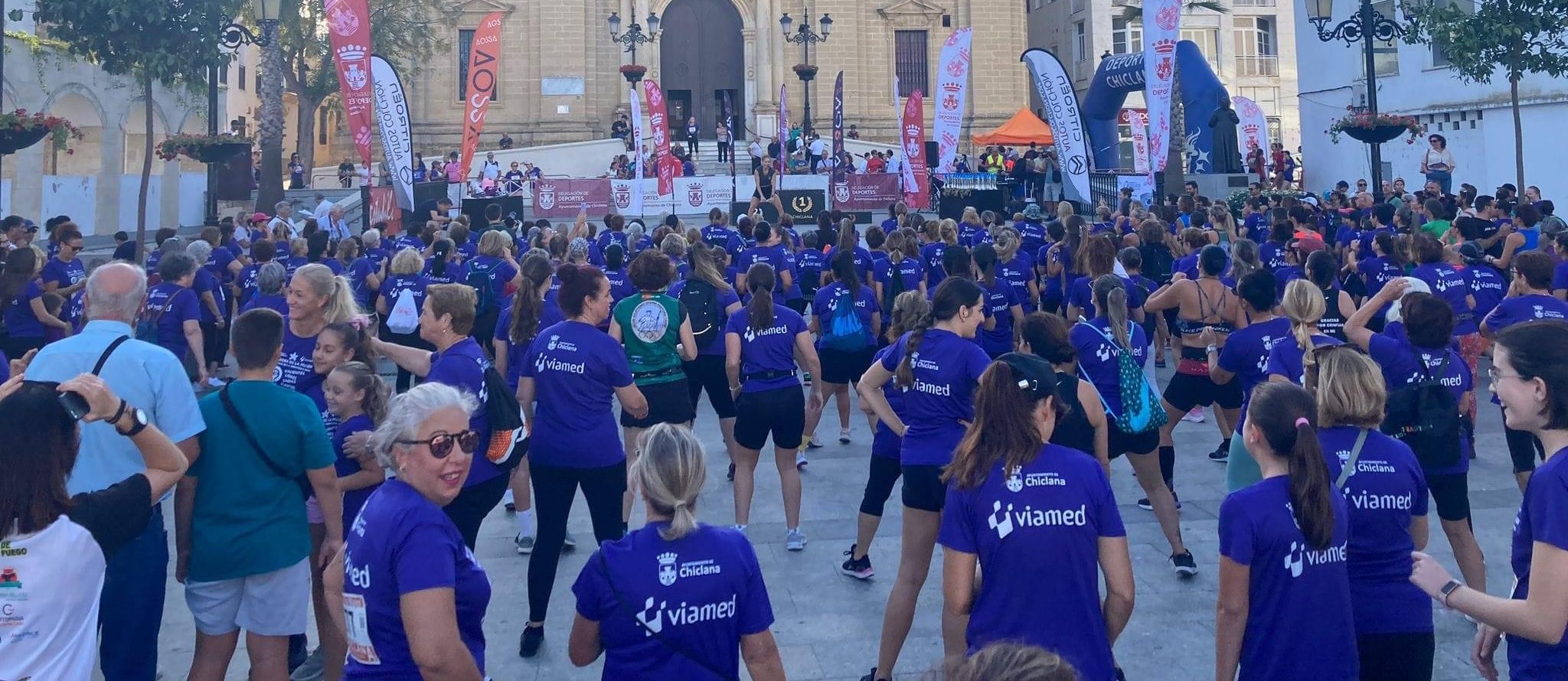Viamed Cádiz, colaboración y compromiso en la XV Carrera de la Mujer de Chiclana