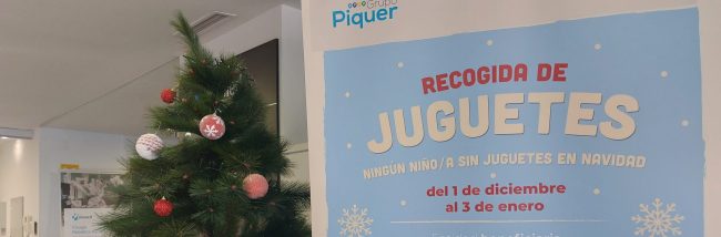 Viamed Montecanal inicia su recogida solidaria de juguetes en favor de la Obra Social El Carmen