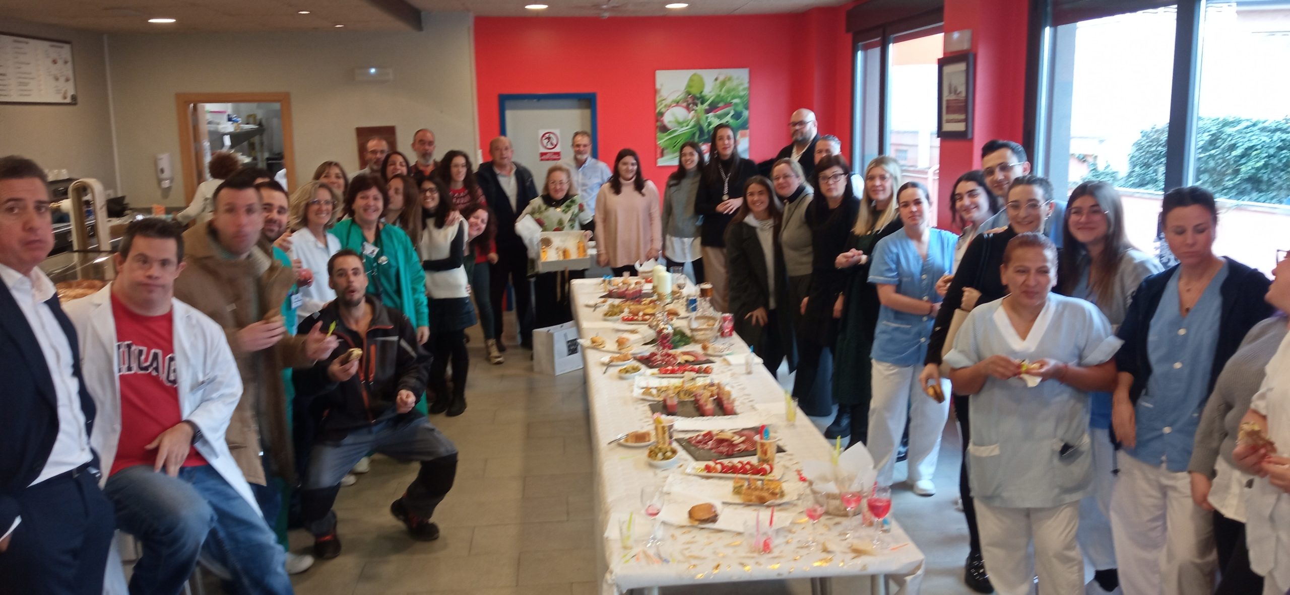 Los profesionales de Viamed Los Manzanos celebran las Fiestas Navideñas