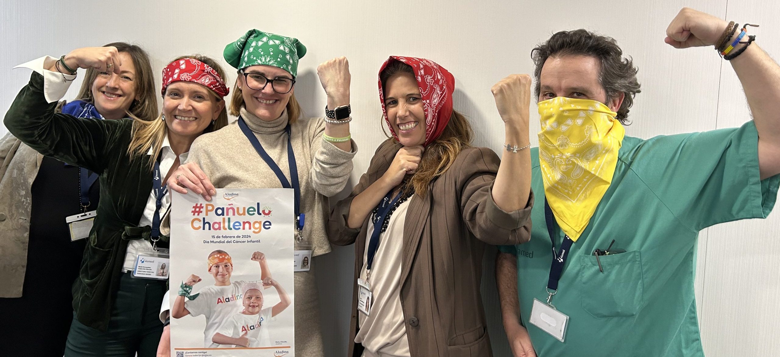 Viamed Salud y la Fundación Aladina conmemoran el Día Mundial contra el Cáncer Infantil