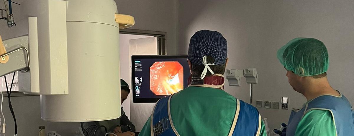 El Hospital Viamed Santa Elena realiza por primera vez una intervención CPRE