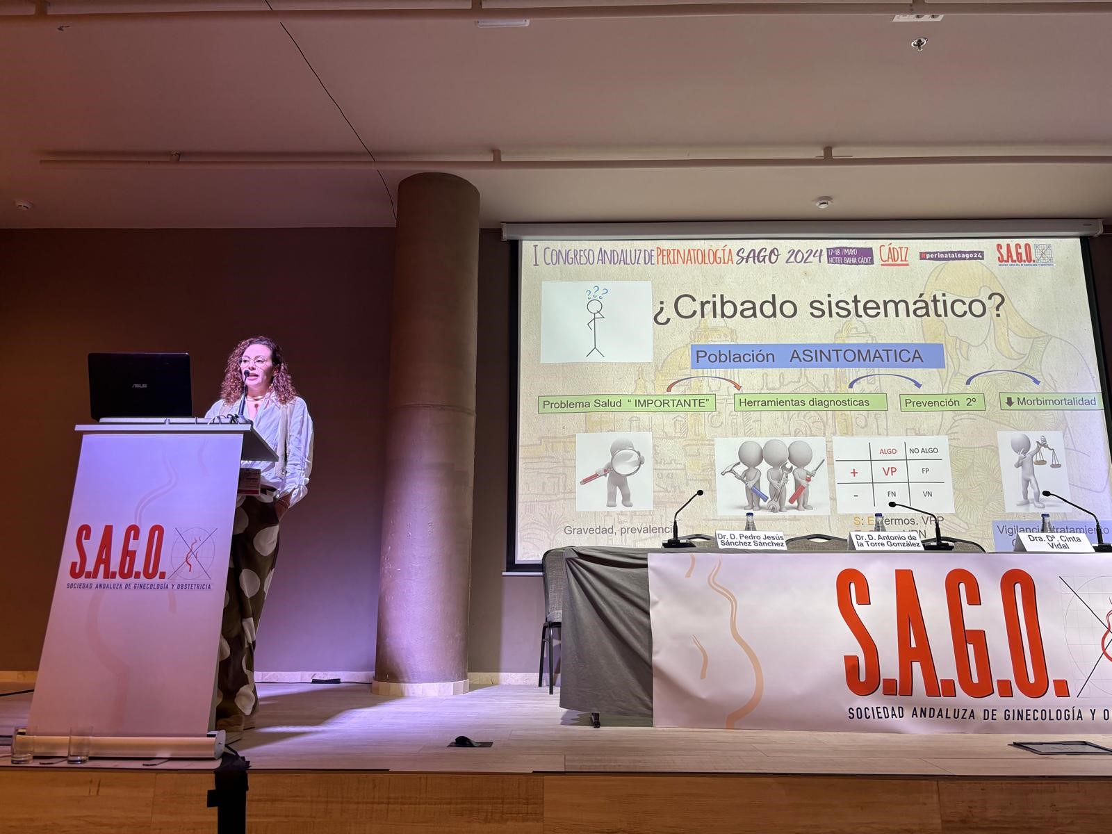La ginecóloga Dra. Cristina Romero Garri de Viamed en Cádiz ha participado en el I Congreso Andaluz de Perinatología