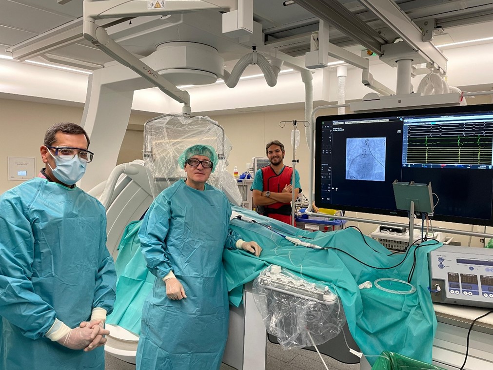 El Hospital Viamed Santa Elena transforma el tratamiento de la fibrilación auricular con la ablación por campos pulsados