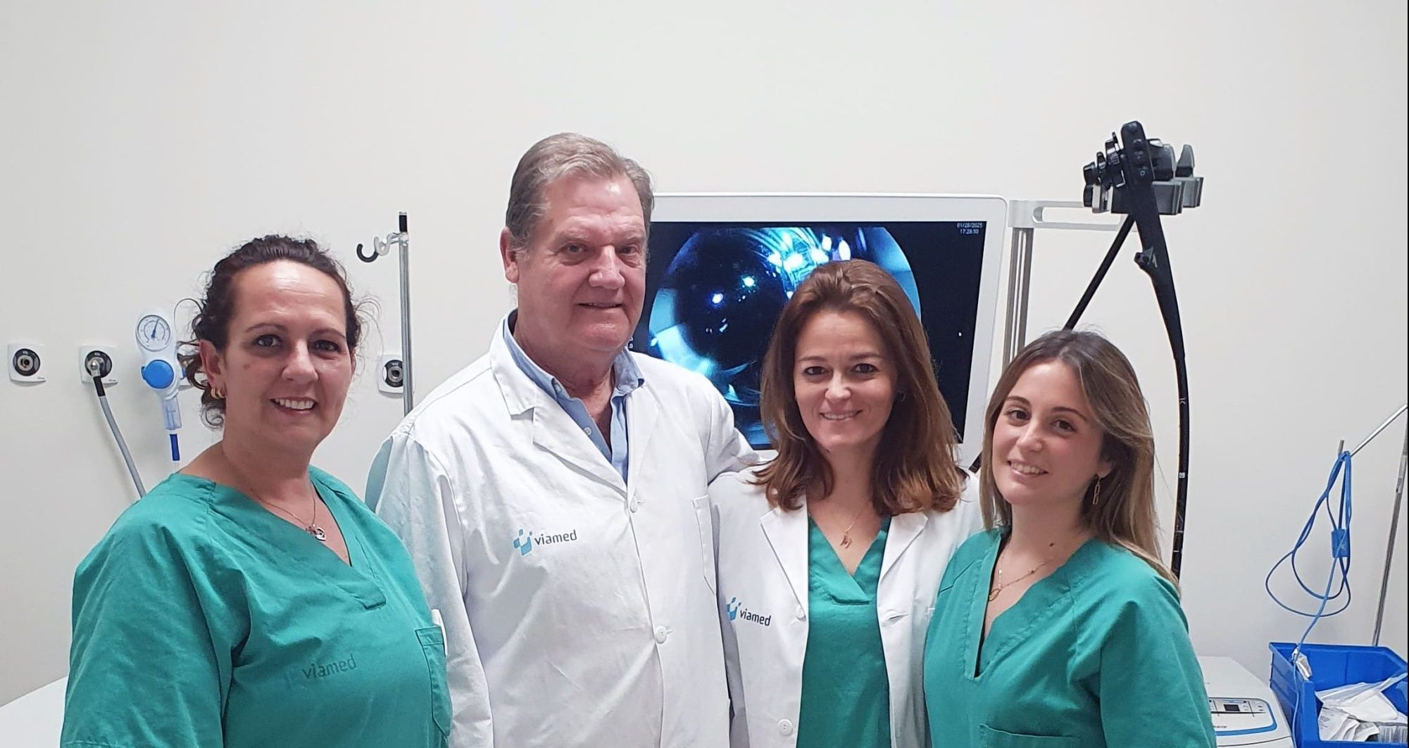 El Centro Médico Viamed San Fernando realiza la primera endoscopia en la ciudad