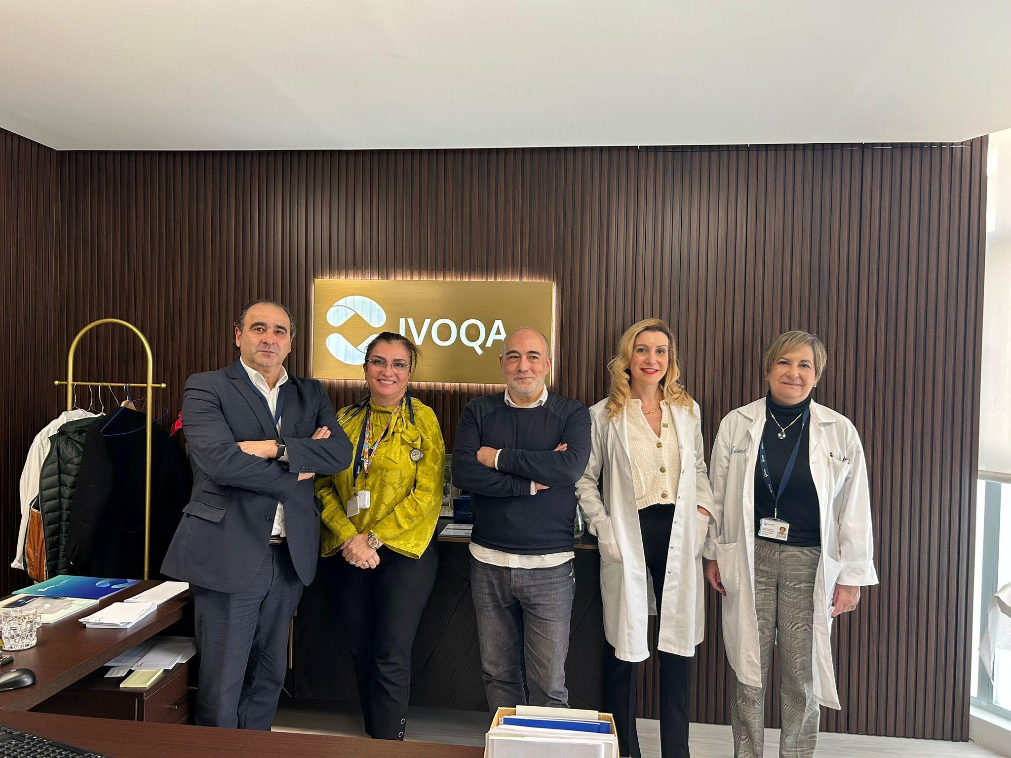 EuropaColon España visita el Hospital Universitario Viamed Santa Elena