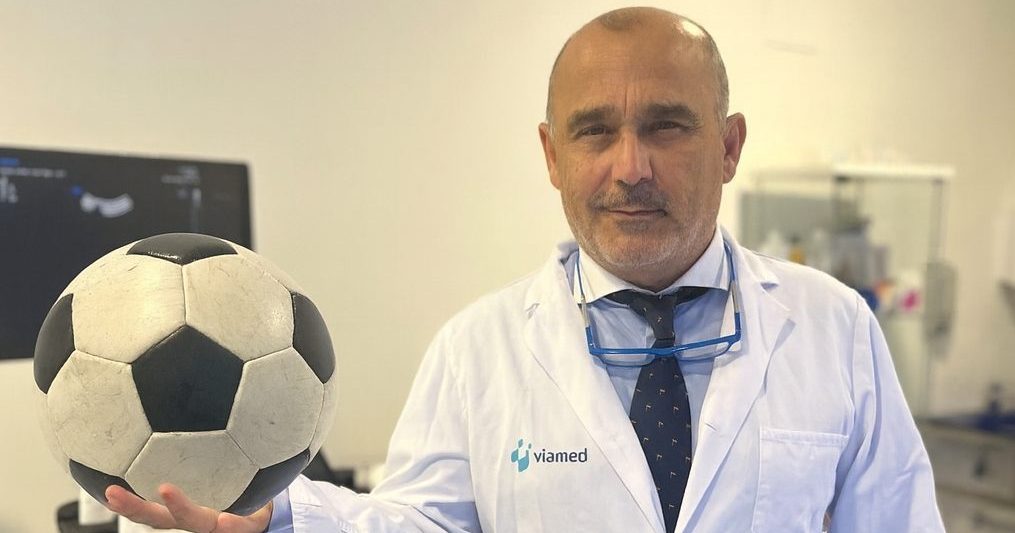 Del quirófano al campo de fútbol: la otra pasión del Dr. Daniel Lubián