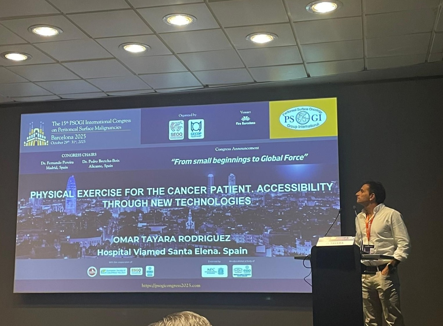 IVOQA participa en Congreso Internacional de Cirugía Peritoneal