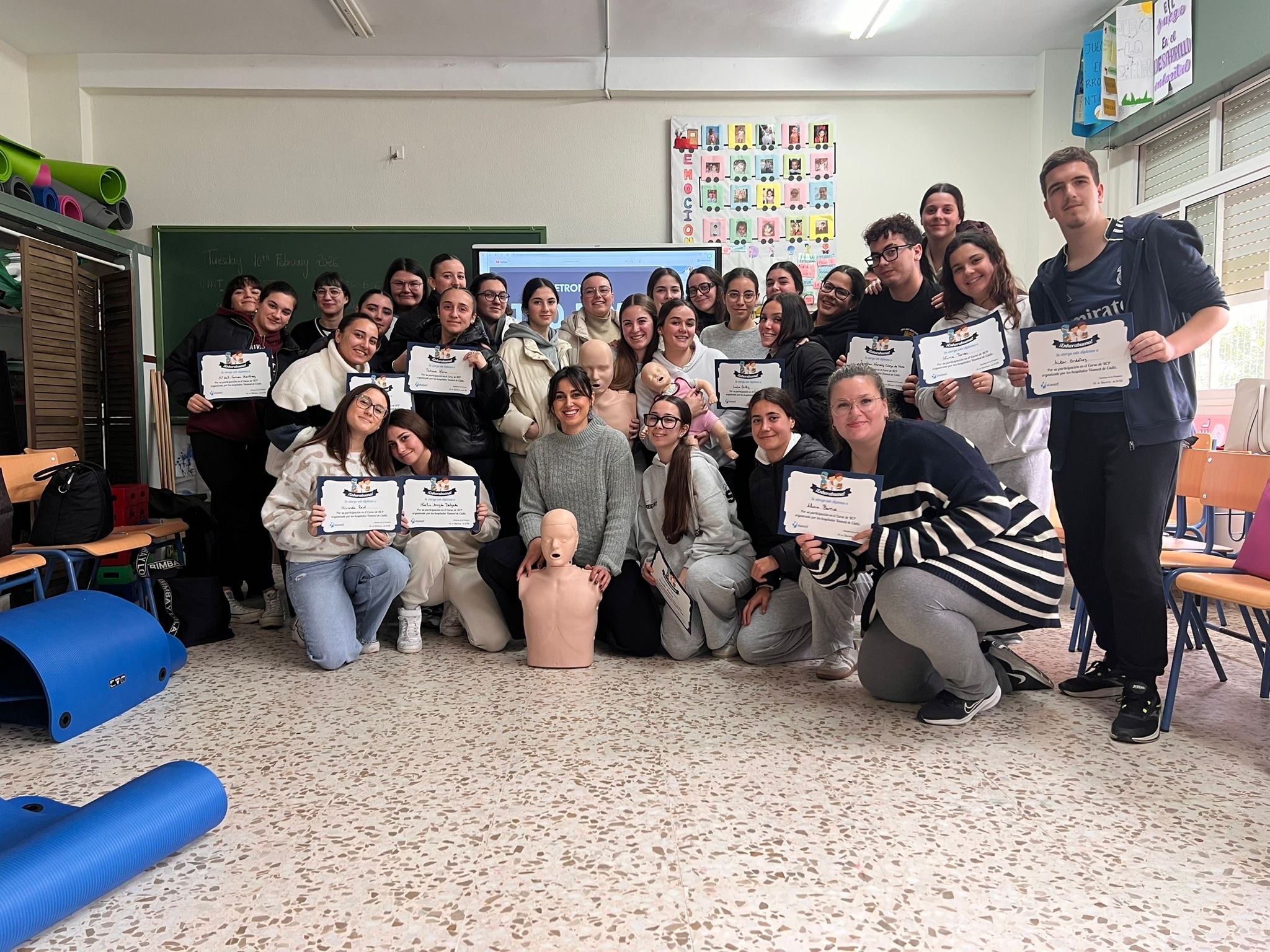 Curso de RCP y Primeros Auxilios impartido por Viamed Cádiz