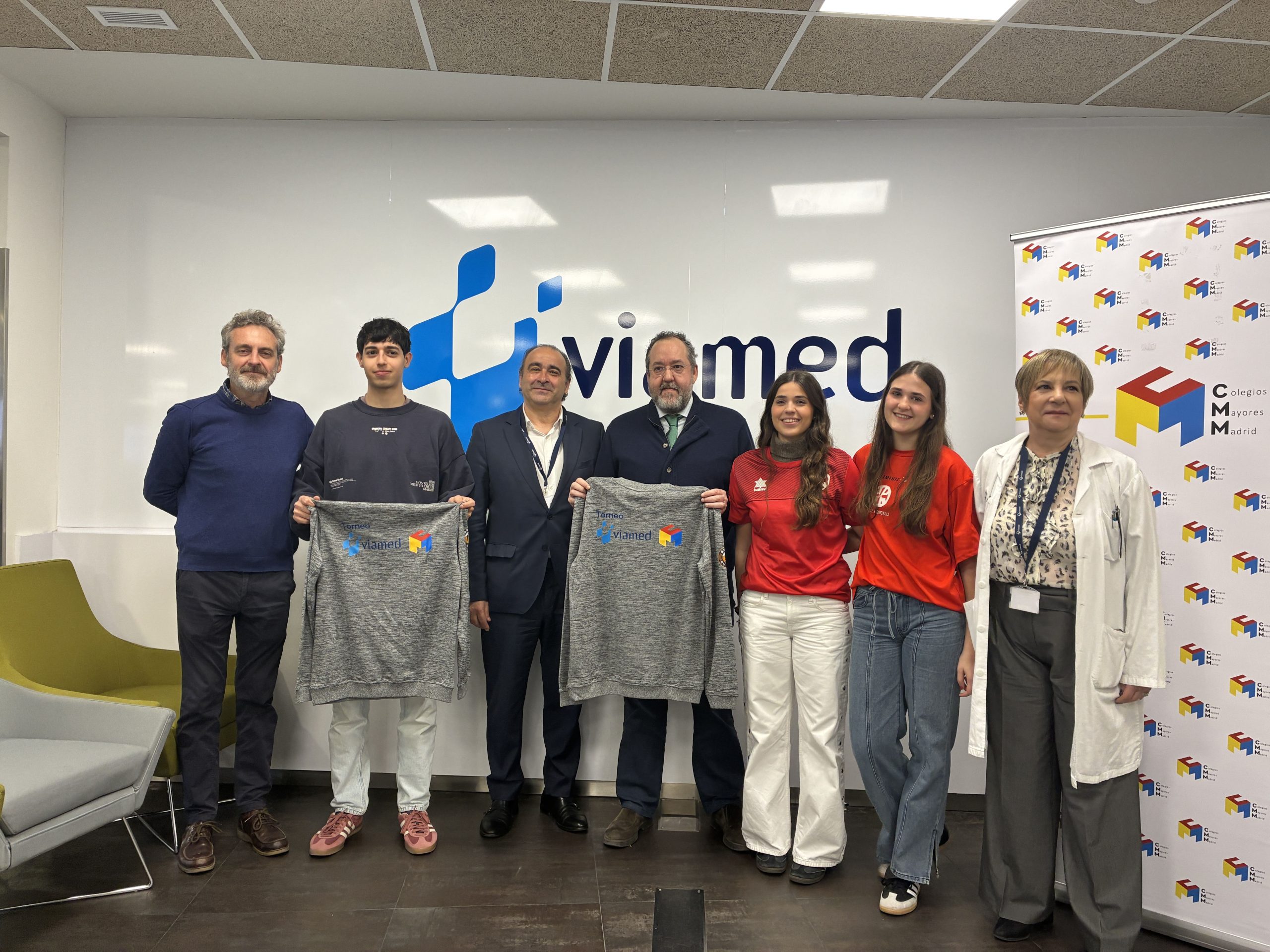 Nace el ‘Torneo Viamed’ de Madrid gracias a la colaboración entre Santa Elena y los colegios Mayores