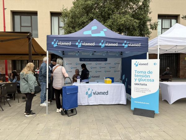 Viamed acerca la prevención a la Feria de la Salud de Chiclana