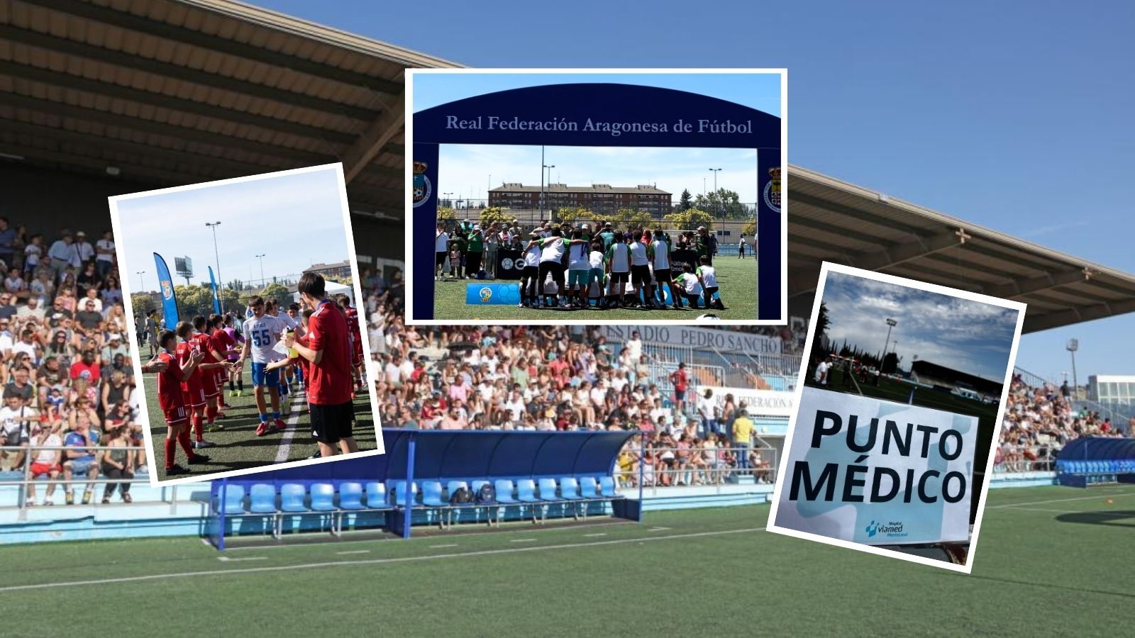 Viamed Montecanal, presente en el 49º Día del Fútbol y Fútbol Sala Base Aragonés