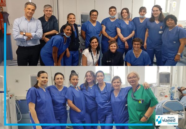 Fuensanta reconoce al equipo de Diálisis con el IV Premio Servicio Estrella